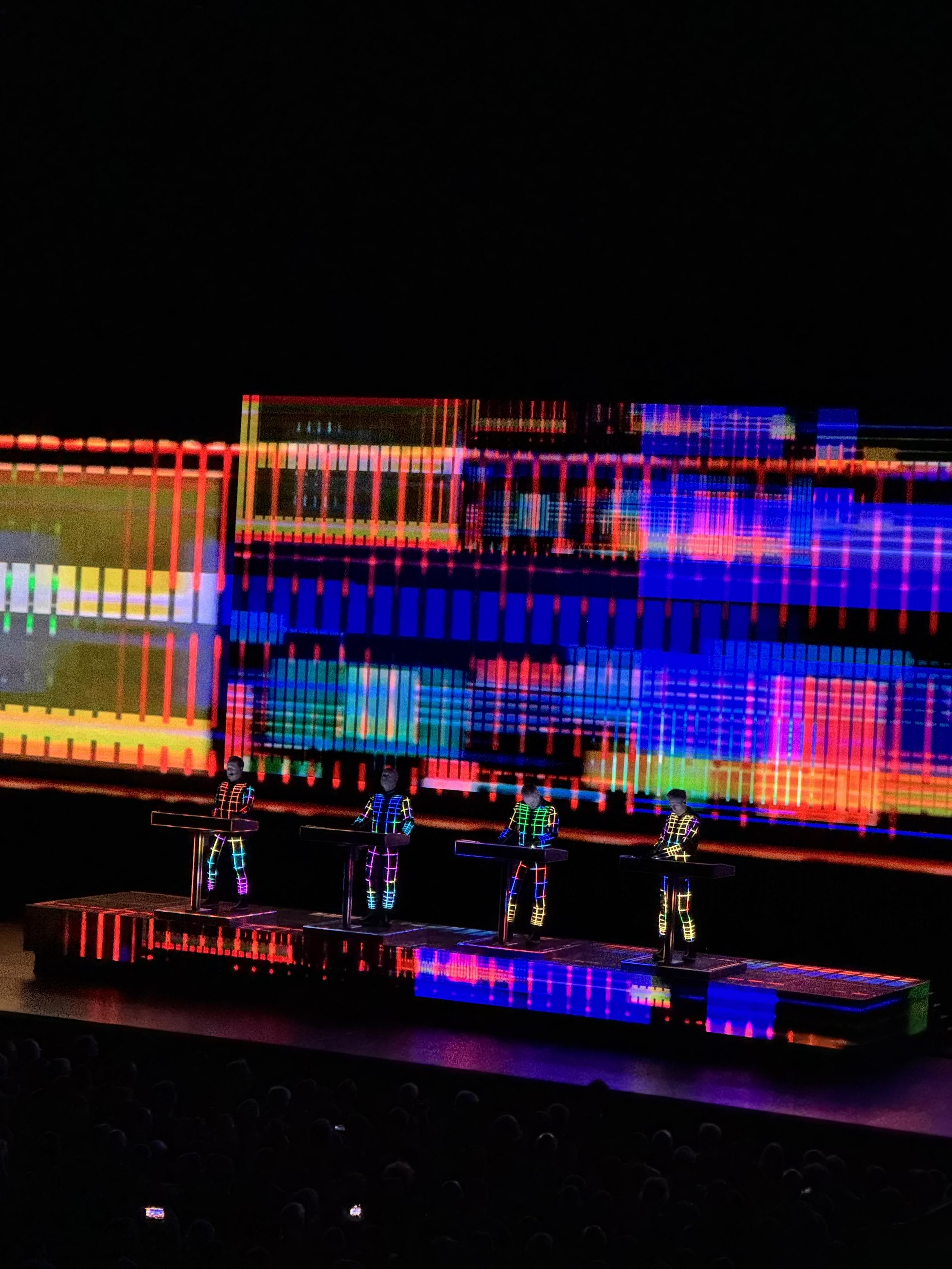 Same Stage again, lots of rainbow colours